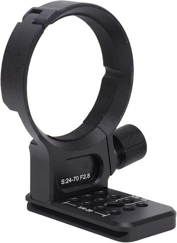 قوس دعم طوق العدسات ، قاعدة كبيرة من الخيوط المتضخمة لـ 24-70 مم F2.8 DG DN ART ، 85 مم F1.4 DG DN ، مع 1/4 "و 3/8" يتصاعد in Kuwait
