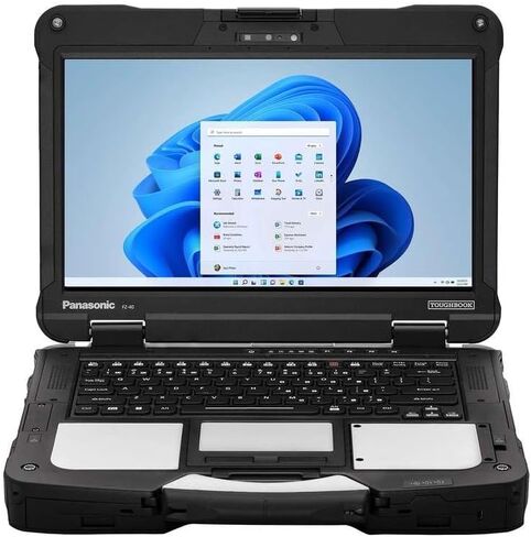 Panasonic Toughbook 40 ، FZ-40 MK2 Prugged Captop ، FHD Multi Touch مقاس 14 بوصة ، Ultra 7 165H VPRO ، 16-CORES حتى 5.0 جيجا هرتز ، ذاكرة الوصول العشوائي 32GB ، 512GB SSD OPAL ، كاميرا ويب 5MP للأشعة تحت الحمراء ، Windows 11 PRO PRO in Saudi Arabia