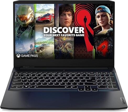 Lenovo LOQ Gaming Laptop, 15.6" FHD 144Hz Display, 8-core Intel Core i5-12450HX Processor, GeForce RTX 2050, 32GB DDR5, 1TB SSD, Wi-Fi 6, Ethernet, USB-C, HDMI, Backlit Keyboard, Windows 11 Home in Saudi Arabia