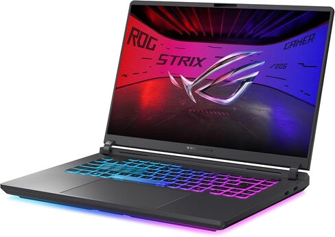 ASUS ROG Strix G16 (2025) Gaming Laptop, 16" FHD+ 16:10 165Hz/3ms Display, NVIDIA® GeForce RTX™ 5050 Laptop GPU, Intel® Core™ i7 Processor 14650HX, 16GB DDR5, 1TB PCIe Gen 4 SSD, Wi-Fi 7, Win 11 Home in Saudi Arabia