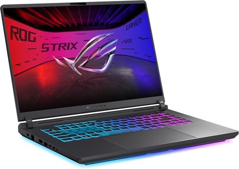 ASUS ROG Strix G16 (2025) Gaming Laptop, 16" FHD+ 16:10 165Hz/3ms Display, NVIDIA® GeForce RTX™ 5050 Laptop GPU, Intel® Core™ i7 Processor 14650HX, 16GB DDR5, 1TB PCIe Gen 4 SSD, Wi-Fi 7, Win 11 Home in Saudi Arabia