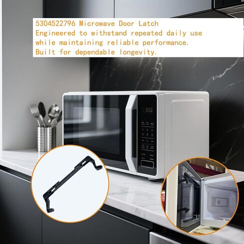 5304522796 استبدال مزلاج باب الميكروويف ل Frigidaire ، Kenmore ، Electrolux ، Kelvinator ، Westinghouse ، Sears ، Gibson | استبدال AP6979662 ، 4977138 ، PS12746282 ، EAP12746282 in Kuwait
