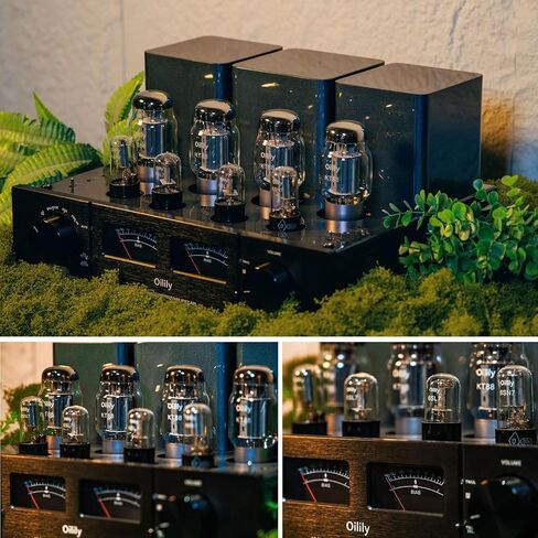 A88 kt88 x4 ac4 amplifier ، 45W+45W Class AB ، أنبوب الفراغ المدمج مضخمًا ثلاثيًا ووضعًا خطيًا للغاية ، صوت عالي الدقة لـ Audiophiles (أسود) in Saudi Arabia