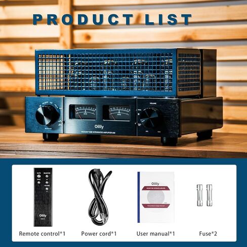 A88 kt88 x4 ac4 amplifier ، 45W+45W Class AB ، أنبوب الفراغ المدمج مضخمًا ثلاثيًا ووضعًا خطيًا للغاية ، صوت عالي الدقة لـ Audiophiles (أسود) in Saudi Arabia