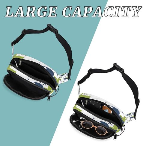 Spiders Red Web Fanny Packs Belt Bag Fashion Crossbody Bag Bum Bag Waist Bag with Adjustable Strap for Outdoors Workout Casual Traveling Running Hiking Cycling in Saudi Arabia