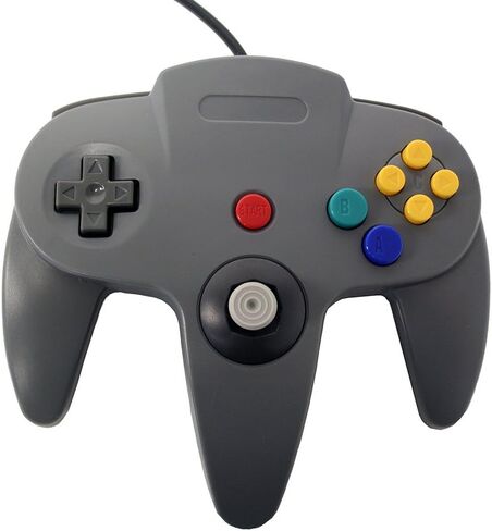 حزمة قطع غيار N64 - وحدة تحكم ، محول الطاقة ، وكابل AV - بواسطة أجهزة المريخ in Saudi Arabia