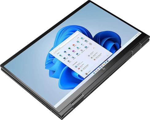 اتش بي - Envy x360 2 في 1 15.6 انش تعمل باللمس - AMD Ryzen 5 - ذاكرة 8 جيجا - 256 جيجا اس اس دي - نايت فول اسود in Kuwait