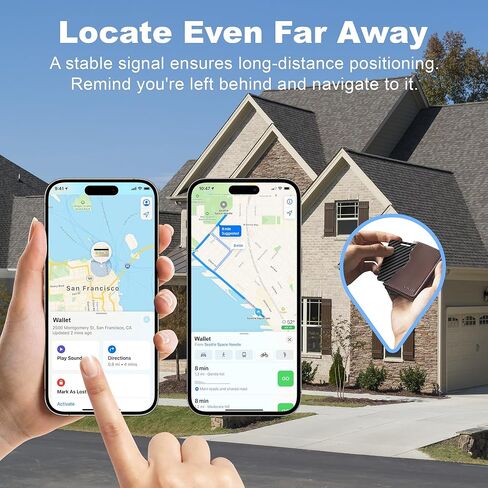 بطاقة تعقب المحفظة (iOS فقط) ، تتبع محفظة بطاقة ذكية قابلة لإعادة الشحن لـ Apple Find ، Thin Bluetooth Tracking Card Tracker ، Finder Key for Keys ، حقائب ، جواز سفر ، ألياف الكربون أسود in Kuwait