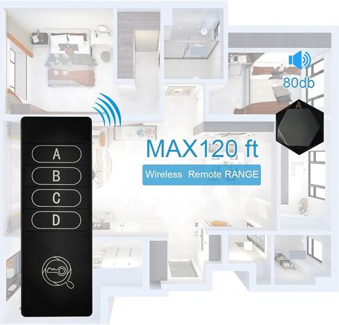 موقع Finder Key مع الصوت ، نطاق 115 قدمًا 85 ديسيبل عن بعد ، استخدم للعثور على المفتاح ، جهاز التحكم عن بُعد ، شاحن الهاتف ، محفظة ، حقيبة in Saudi Arabia