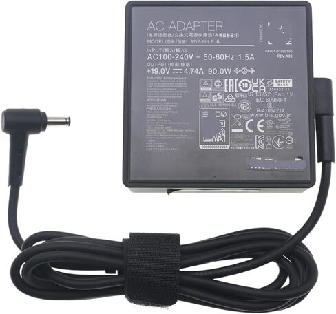 19V 4.74A 90W AC Adapter(EU Plug) in Saudi Arabia