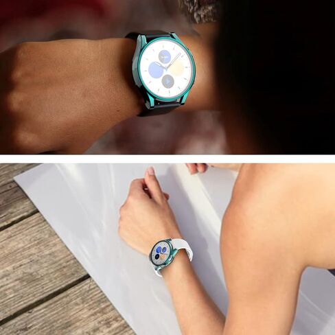 Rc-Z [4-Pack] for Samsung Galaxy Watch 7 40mm Screen Protector Case, Protective Soft TPU Face Cover Replacement Bumper Accessories for Galaxy Watch 7 40mm Women Men in Saudi Arabia