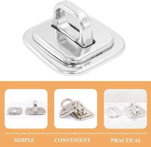 4Pcs Security Base Plate for Laptop Locks Theft Cable Anchor for Easy Locking Compatible with Various Laptop Models for Office Study and Travel in Saudi Arabia