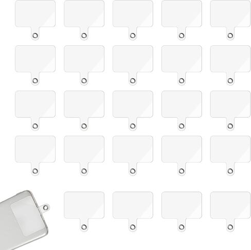 24 PCS Phone Lanyards Tabs ، علامة تبويب حبل شفافة للهاتف المحمول ، حامل سحر الهواتف الشاملة ، علامة تبويب حبل الهواتف المحمولة للهواتف المحمولة السلامة ، حامل مفاتيح الهاتف غير اللصق للرجال حالات الهواتف الذكية للرجال in Kuwait