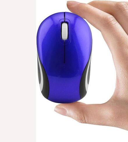 الماوس اللاسلكي صغير صغير لطيف جيب محمول سفر سفر USB صغيرة البصرية الفئران الصغيرة 3 أزرار 1000 نقطة في البوصة الماوس اللاسلكي للكمبيوتر الكمبيوتر المحمول كمبيوتر MacBook Kids Boy Boy Hands Mift (Purple) in Saudi Arabia