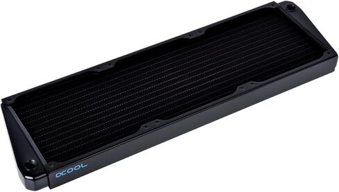 Alphacool Nexxxos ST30 Full Copper X-Flow Radiator420 ، 140mm × 3 ، مروحة ثلاثية ، أسود in Saudi Arabia