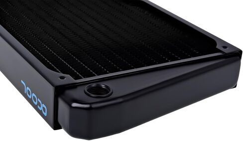 Alphacool Nexxxos ST30 Full Copper X-Flow Radiator420 ، 140mm × 3 ، مروحة ثلاثية ، أسود in Saudi Arabia