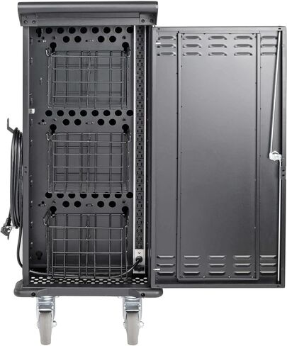 TRIPP LITE 32-PART AC Storage Storage Storage Cart Cart Carting لأجهزة Chromebook وأجهزة الكمبيوتر المحمولة والأجهزة اللوحية-يؤمن الأجهزة في القفل ، عربة فولاذية قابلة للتطبيق-ضمان لمدة عامين (CSC32AC) in Saudi Arabia