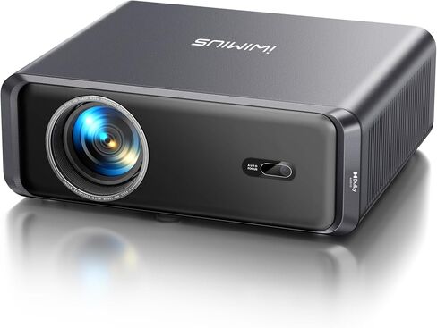 Smart Projector for Netflix with WiFi 6 and 2-Way Bluetooth Portable and Small, Native 1080P Auto Focus & Keystone Home Theater, Portable Movie Projecor in Kuwait