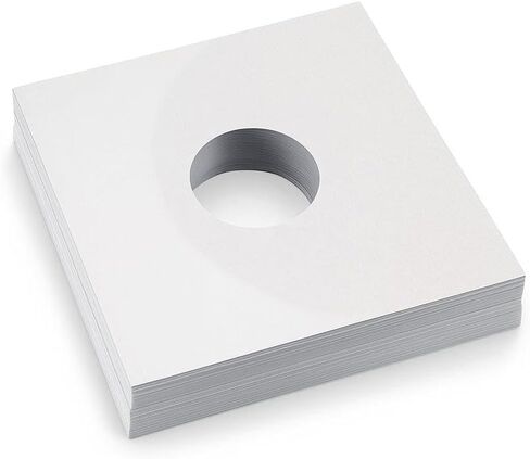 200 - Pack White Paper Vinyl Record الأكمام الداخلية 12 بوصة LP in Saudi Arabia