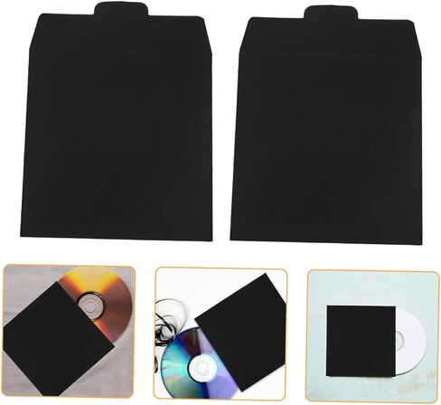 12pcs CATBOARD CD DVD الأكمام الأكمام تخزين بطاقة الزفاف أظرف الورق للمستندات حاملي الحماية المدمجة من أجل التخصيص والتخصيص in Saudi Arabia