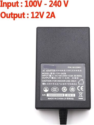 12V 2A Power Adapter 12v1.5a Surveillance Display 2a Camera Router Power Supply in Saudi Arabia