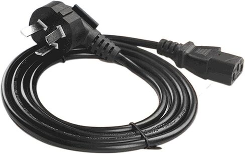 Desktop Computer Main case Monitor Projector Three-pin Three-Hole Power Cord in Saudi Arabia