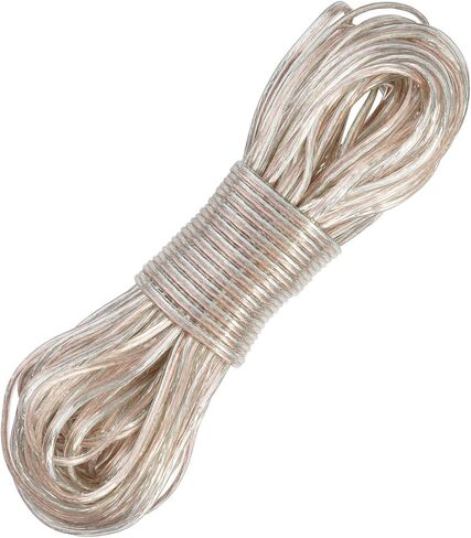 كابل سلك مكبر صوت 80 قدم ، 20 AWG Oxygen Free Copper (OFC) 100 خيوط - كابل صوتي للمسرح المنزلي ، الصوت المحيطي in Saudi Arabia