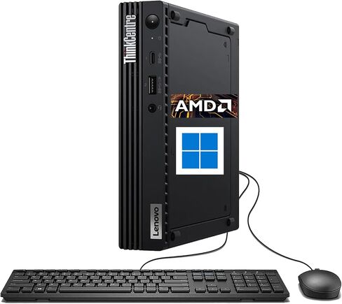 Lenovo ThinkCentre M75Q Gen2 Tiny Desktop Computer - Win11 Mini PC - AMD Ryzen 3-4350 ، RAM 16GB ، 256GB SSD (متجدد) in Kuwait