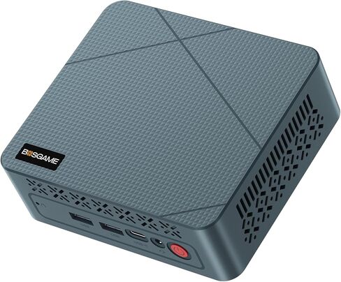 E2 Mini PC Ryzen 5 3550H, 16GB DDR4, 512GB SSD, Equipped 11 Pro Desktop Computers, WiFi 5 BT 5.2 in Kuwait