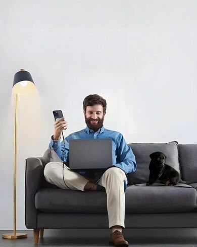 شاحن iPhone طويل 26FT/8M [معتمد من Apple MFi] كابل لايتنينج طويل جدًا لشاحن iPhone سلك نايلون مجدول 2.4 أمبير شاحن سريع iPhone سلك شاحن iPhone/Pad/Pod in Saudi Arabia