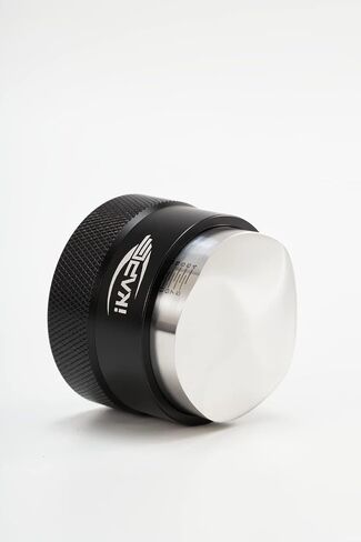 IKAPE Coffee Products, 53MM Coffee Distributor, Gravity Adaptive Espresso Distributor Fits All 53MM Espresso Portafilter, Compatible with 54MM Breville Bottomless Portafilter (Black) in Saudi Arabia