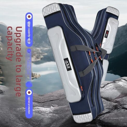 Fishing Gear Bag, Rod Multi-functional Large Capacity Sea Big Belly Bag (90Long) in Saudi Arabia