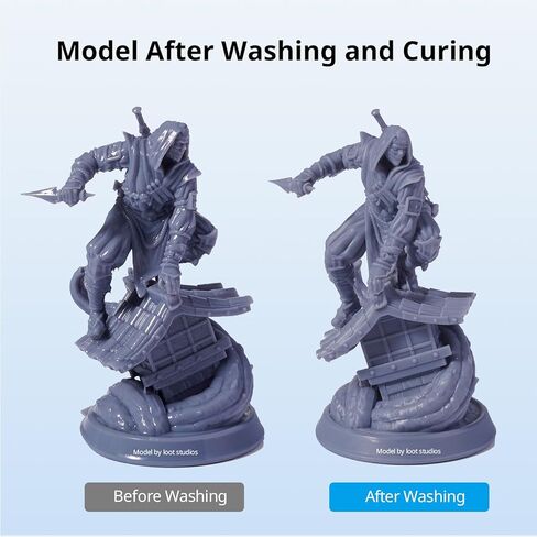 محطة ANYCUBIC Wash and Cure 3 Plus، آلة معالجة الغسيل ذات الحجم الكبير مع أضواء معقوفة، تصميم مزدوج الطبقة وتوفير IPA، لطابعة Anycubic Photon Mono M5 Saturn LCD/SLA/DLP ثلاثية الأبعاد in Kuwait