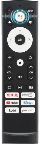 Replacement Remote for Roku TV & Box (Express, Premiere, Ultra), Backlit Keys, Works with TCL, Hisense, Insignia, Philips, Onn, Hitachi, Element Smart Roku Tv (Not for Roku Stick) in Saudi Arabia