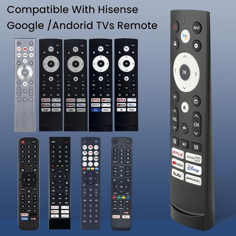 Replacement Remote for Roku TV & Box (Express, Premiere, Ultra), Backlit Keys, Works with TCL, Hisense, Insignia, Philips, Onn, Hitachi, Element Smart Roku Tv (Not for Roku Stick) in Saudi Arabia