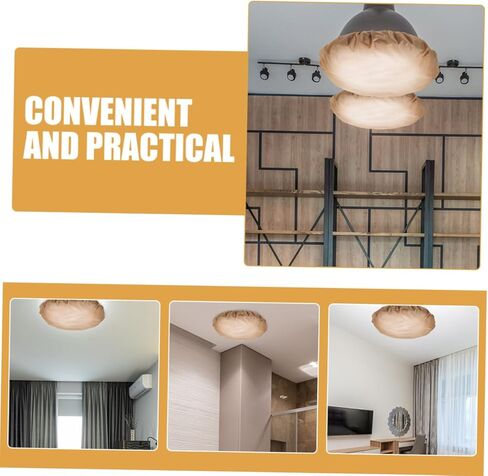 Operitacx Glare Lamp Shade Diffuser Cover for Pendant Lights Light Barrier Compatible with Table Desk Chandelier Lamps for Use in Saudi Arabia