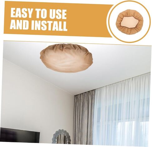 Operitacx Glare Lamp Shade Diffuser Cover for Pendant Lights Light Barrier Compatible with Table Desk Chandelier Lamps for Use in Saudi Arabia