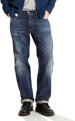 بنطال جينز Levi's 569 فضفاض بقصة مستقيمة للرجال (مطاط) in Kuwait
