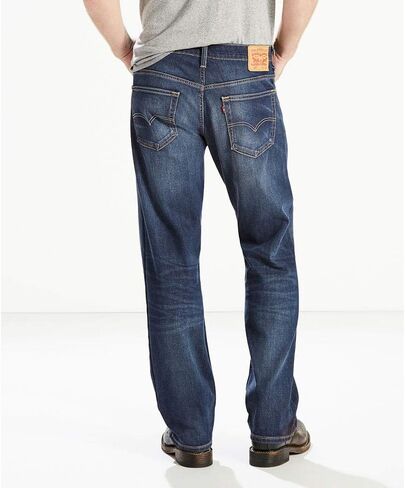 بنطال جينز Levi's 569 فضفاض بقصة مستقيمة للرجال (مطاط) in Kuwait