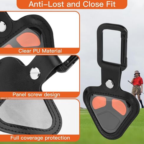 Xxerciz Protective Case for Bushnell Wingman View Golf GPS Speaker Remote Button, Portable Cover Holder with Carabiner, Lightweight, Anti-Scratch, Easy Installation, Full-Body Shockproof Case in Kuwait