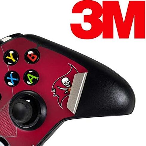 Skinit Decal Gaming Skin Compatible with Xbox One Controller - Officially Licensed NFL Tampa Bay Buccaneers Team Jersey Design in Saudi Arabia
