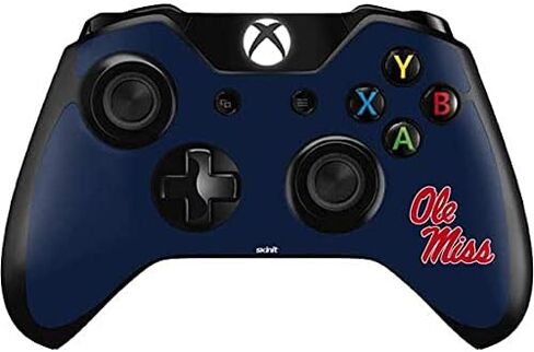 Skinit Decal Gaming Skin Compatible with Xbox One Controller - Officially Licensed College Rebels Ole Miss Design in Saudi Arabia
