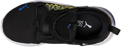 PUMA Softride Rift Slip On Running Shoe, Black-Nebulas Blue-Nrgy Yellow-Intense Blue, 11.5 US Unisex Little Kid in Saudi Arabia