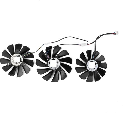 85 مم 95 مم FY010010M12LPA DC12V 0.45A استبدال المروحة المبرد متوافق مع RX 5700 5800 5900XT RX5700 RX5800 Card Card Card in Kuwait