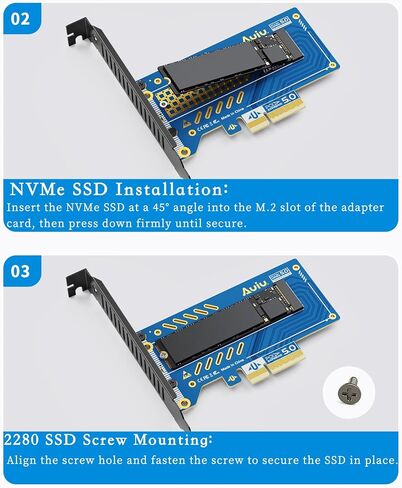 PCIE to M.2 NVMe B+M Key Expansion Card High Speed Support NVMe 2230 2240 2260 2280 SSD Support PCIe X4 X8 X16 (PCIe4.0 x4 Card) in Saudi Arabia