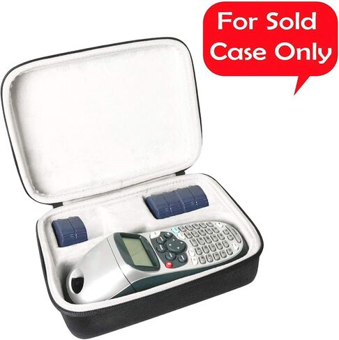 khanka Hard Case for DYMO LetraTag LT-100H / LT-100H Plus Handheld Label Maker - Compact Travel Storage Bag Compatible with DYMO LetraTag LT-100H / LT-100H (Case Only) in Kuwait