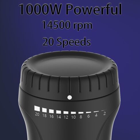 1000W 5-in-1 خلاط اليد الغمر-20 سرعات ، خلاط عصا من الفولاذ المقاوم للصدأ مع مزج الكثافة ، وعاء المروحية ، حليب ، خفقت البيض للعصور ، طعام الأطفال ، الصلصات الأحمر ، هريس ، حساء in Saudi Arabia