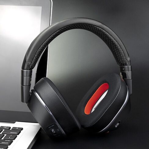 SOULWIT Cooling-Gel Earpads Replacement for Plantronics BackBeat Pro 2, Voyager 8200 UC Headphones, Ear Pads Cushions with High-Density Noise Isolation Foam - Black in Saudi Arabia