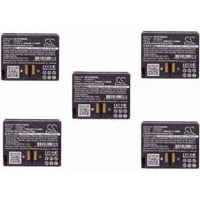 (5 Pack) XSP Battery for EARTEC ComStar Wireless Headsets PN EARTEC CS-800LI in Saudi Arabia