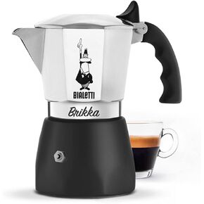 Bialetti Bricca NEW 4 Cup Open Fire Type (Coffee Maker, Espresso Makinetta) in Kuwait